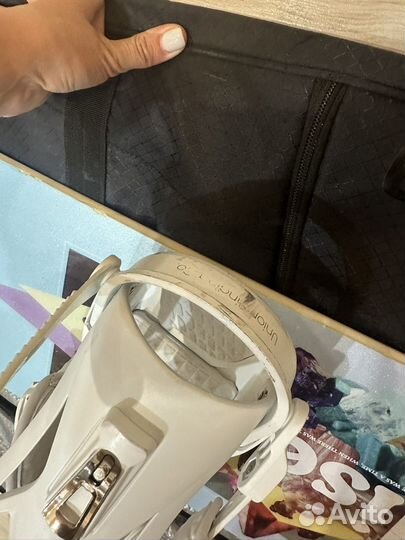 Сноуборд Capita 147 + крепления Union женский