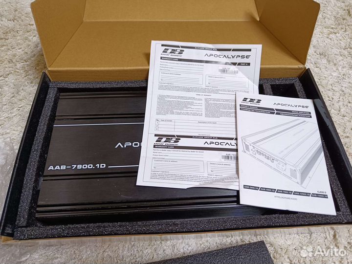 Усилитель моноблок apocalypse 7900.1