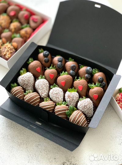 Клубника в шоколаде набор