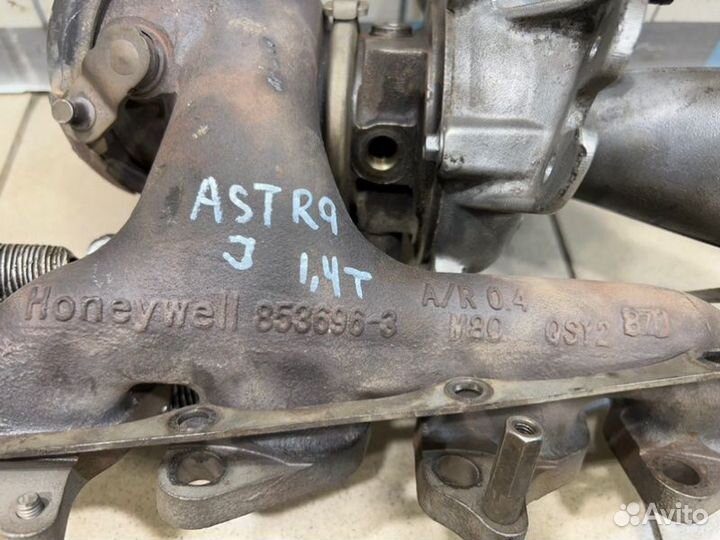 Турбокомпрессор (турбина) Opel Astra J A14NET 2012