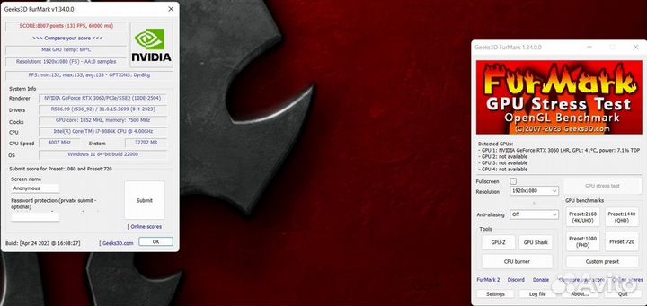 Видеокарта asus GeForce RTX 3060 TUF Gaming OC Edi