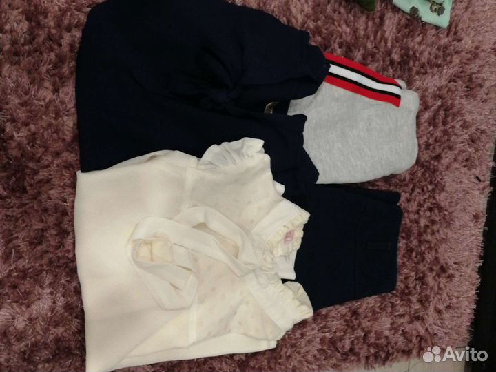 Вещи для девочки пакетом 140 146