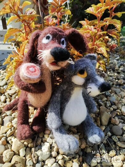 Игрушка из шерсти мультик 