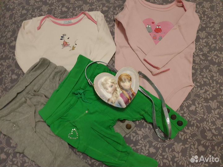 Вещи пакетом р.86-92-98 лето