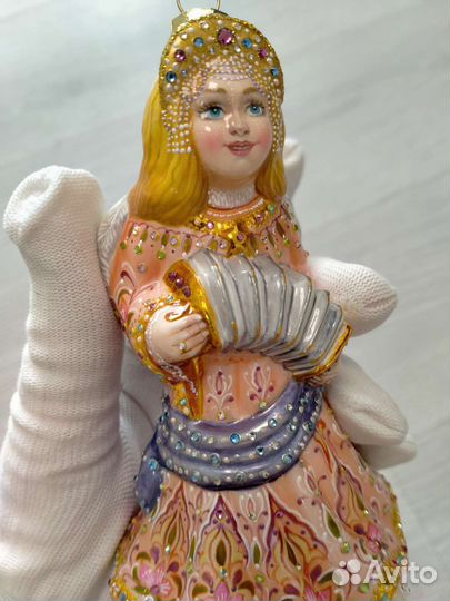 Елочные игрушки Ангел Весна