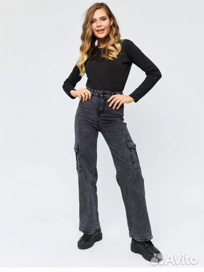 Джинсы карго