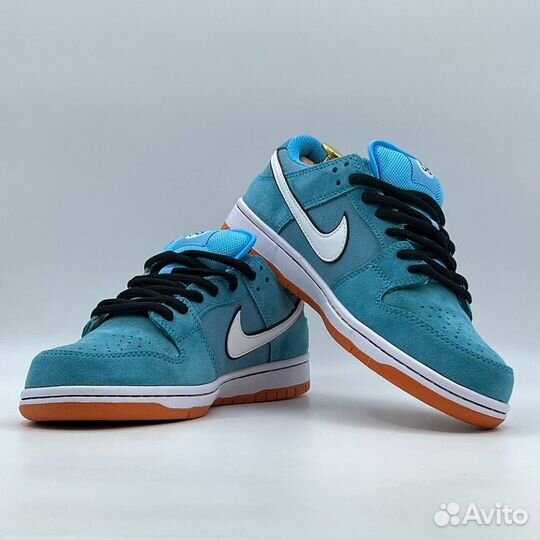 Кроссовки Nike sb dunk low club 58 gulf