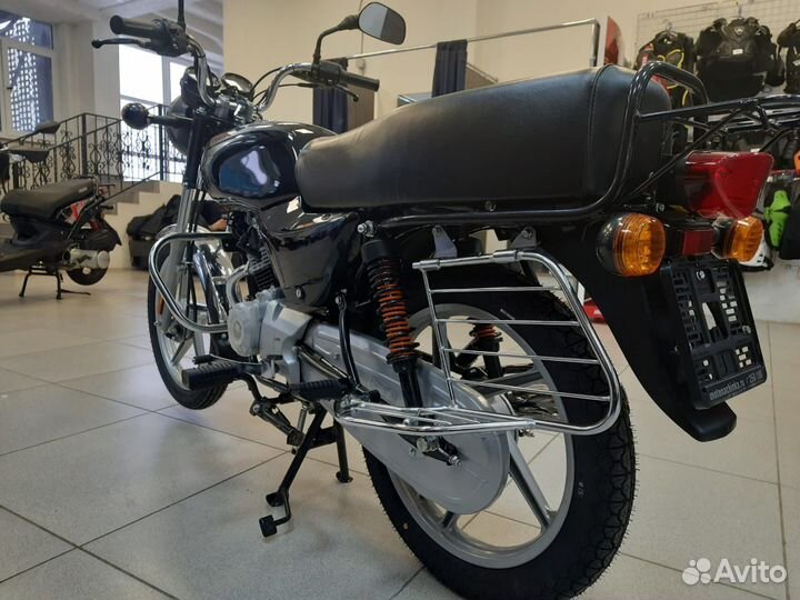 Мотоцикл Bajaj Boxer 100ES Чёрный