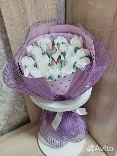 Зефирные тюльпаны