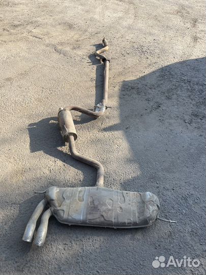 Глушитель выхлопная система Scirocco