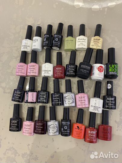 Не новые Шеллак 31шт