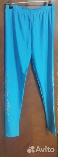 Лосины женские яркие блестящие новые