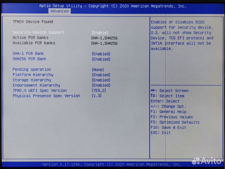 Модуль TPM 2.0 Gigabyte GC-TPM2.0