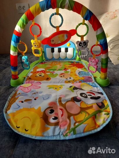 Развивающий коврик с пианино