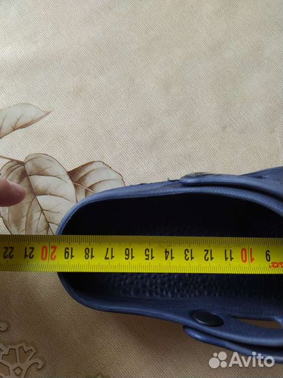 Crocs резиновые шлепанцы детские 31 размер