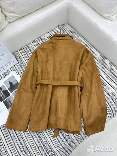 Кожаная куртка женская Miu Miu