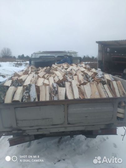 Дрова березовые колотые