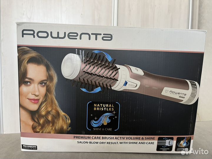 Фен щетка rowenta brush activ
