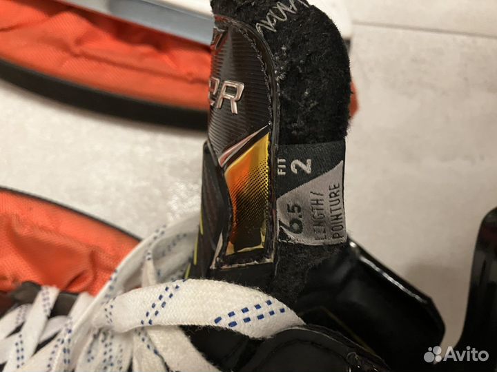 Коньки bauer supreme ultrasonic 6.5 fit2