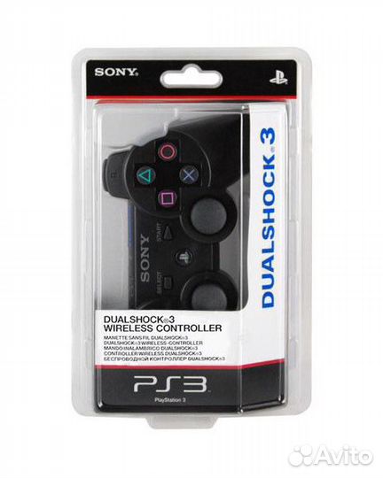 Игровой геймпад PS3 / гироскоп / вибрация