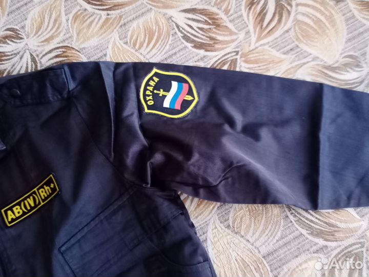 Форма охраны черная