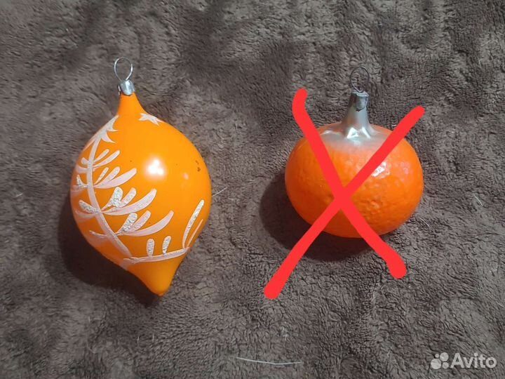 Елочные игрушки СССР