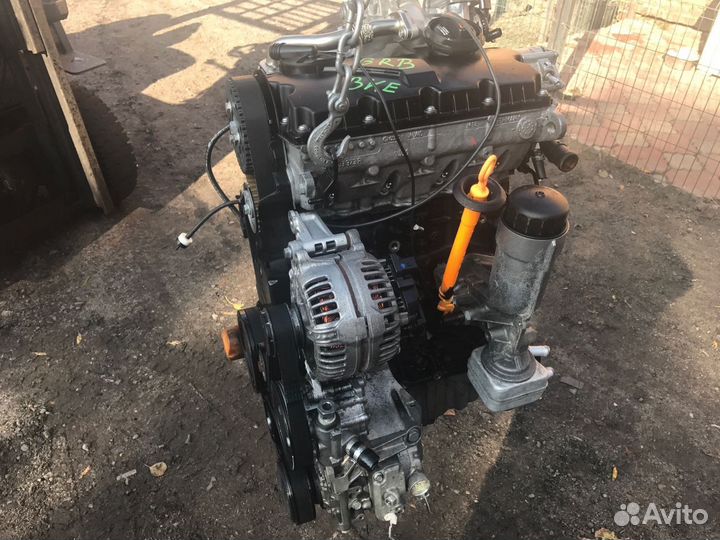 Двигатель BKE BRB 1.9 tdi Audi A4 арт5219