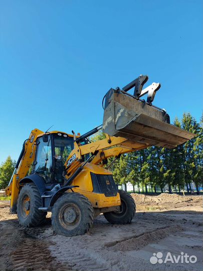 Услуги трактора экскаватора погрузчика JCB 3 cx