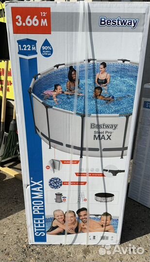 Каркасный бассейн новый