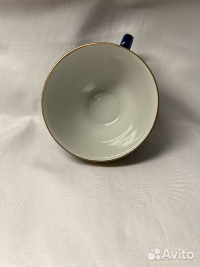 Фарфоровая чайная пара лфз СССР