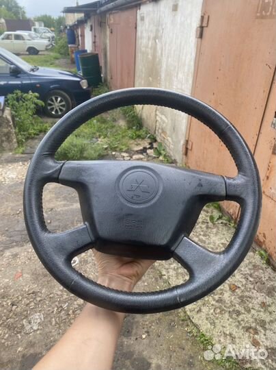 Руль на mitsubishi lancer 9 с srs