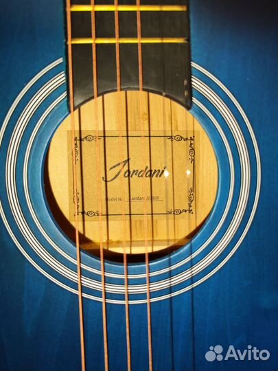 Новая Гитара Jordani синяя