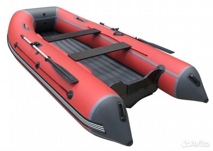 Лодка orca 380 нд красная