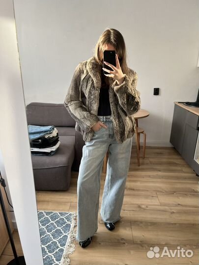 Шуба полушубок винтаж