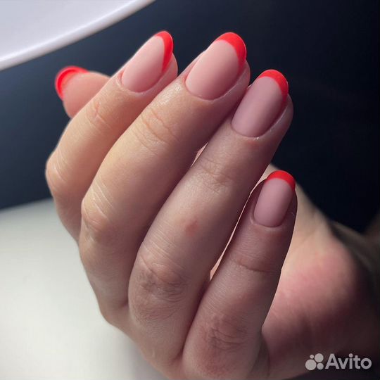 Комбинированный маникюр/комби.маникюр с покрытием