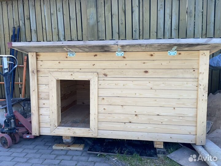 Будка для собаки утепленная новая
