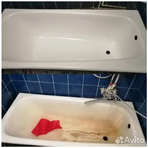 Реставрация ванн эмалировка акрилом