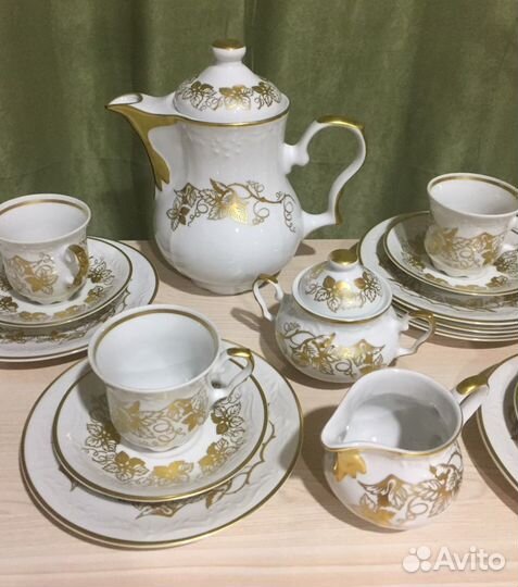Сервиз кофейный. Фарфор. Польша. Karolina