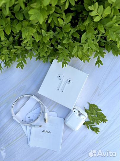 Беспроводные наушники Apple AirPods 2 Premium+