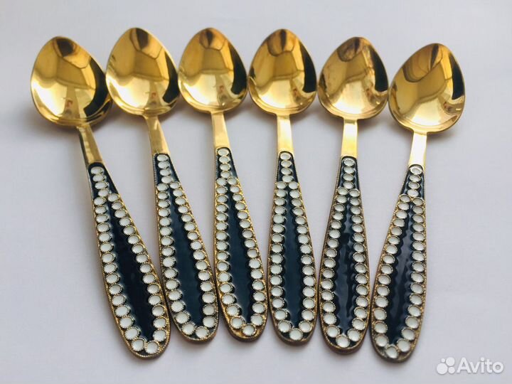 Серебряный комплект ложки СССР 916 проба