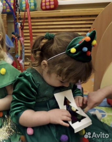 Костюм Елочки на 2-3 года, р.86