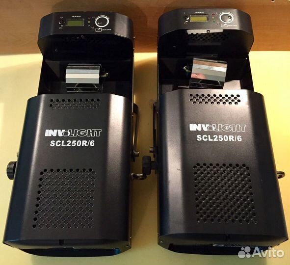 Световой прибор сканер Involight scl250r/6