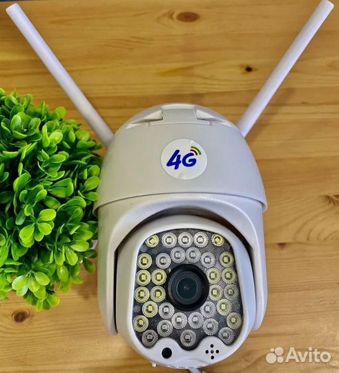 Камера видеонаблюдения уличная с симкартой 4g