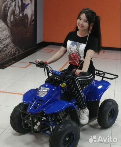 Квадроцикл Авантис Классик Classic 6 110cc Синий