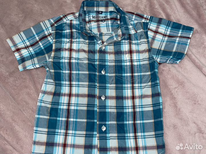 Рубашки на мальчика 4-5 леи