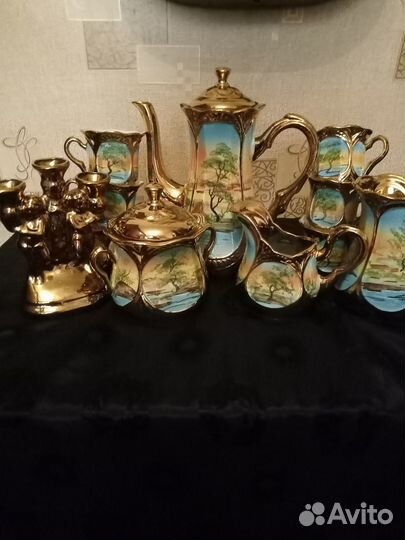 Сервиз чайно - кофейный на 6 персон