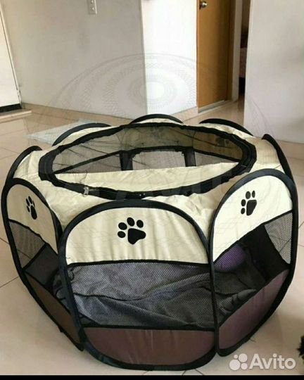 Складной манеж- домик для животных