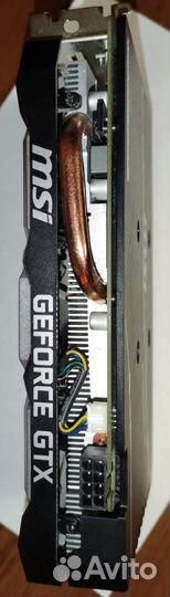MSI nvidia GeForce GTX 1660 ventus XS 6G OC
