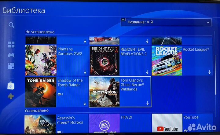 Sony playstation 4 slim + игры