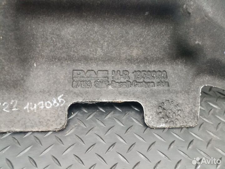 Защита двигателя правая Daf XF106